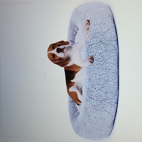 Boence Dog Boence Donut Dog Bed Cat Bed Calming Cuddler Round 3x30 Self Warming Gray New